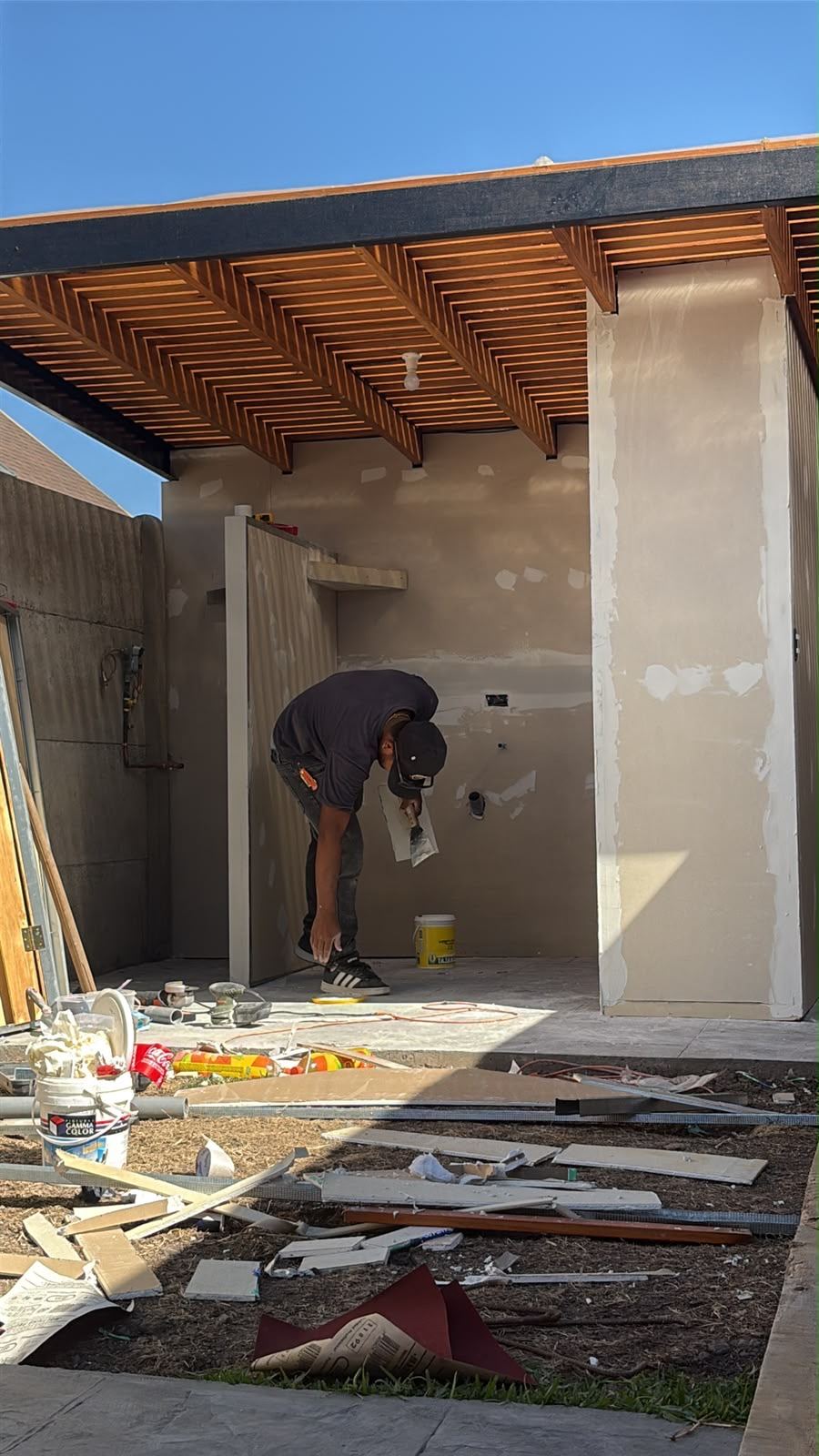 Proceso: preparación de terminaciones